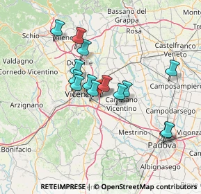 Mappa Viale della Vittoria, 36040 Torri di Quartesolo VI, Italia (12.06071)