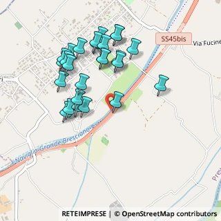 Mappa Percorso ciclabile Brescia Salò, 25080 Prevalle BS, Italia (0.47308)