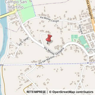Mappa Via Monte Ortigara, 84/A, 35010 Loreggia, Padova (Veneto)