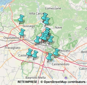 Mappa Via dei Musei, 25122 Brescia BS, Italia (4.93875)