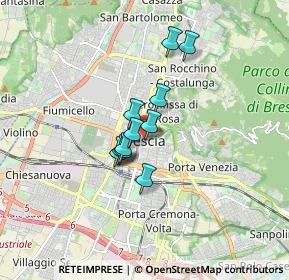Mappa Via dei Musei, 25122 Brescia BS, Italia (1.07909)