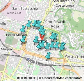 Mappa Via dei Musei, 25122 Brescia BS, Italia (0.6595)