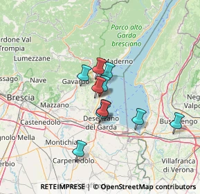 Mappa Via dei Rovaroli, 25080 Manerba del Garda BS, Italia (9.44455)