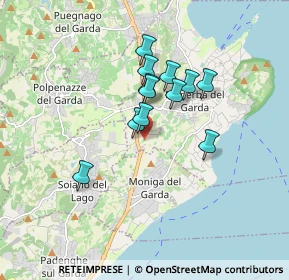 Mappa Via dei Rovaroli, 25080 Manerba del Garda BS, Italia (1.28917)