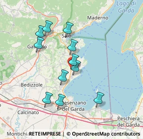 Mappa Via dei Rovaroli, 25080 Manerba del Garda BS, Italia (6.54091)