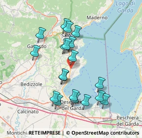 Mappa Via dei Rovaroli, 25080 Manerba del Garda BS, Italia (6.89316)