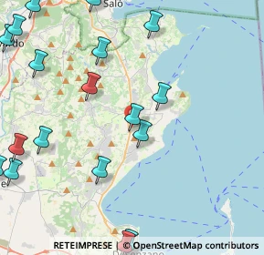 Mappa Via dei Rovaroli, 25080 Manerba del Garda BS, Italia (5.9955)