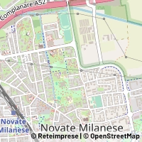 Kartta Novate Milanese