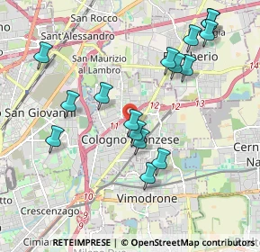 Mappa 20093 Cologno Monzese MI, Italia (2.05)