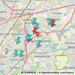 Mappa 20093 Cologno Monzese MI, Italia (1.78917)