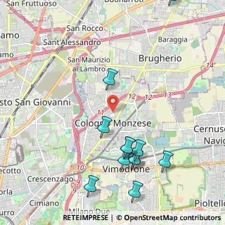 Mappa 20093 Cologno Monzese MI, Italia (2.42333)