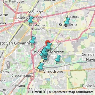 Mappa 20093 Cologno Monzese MI, Italia (1.44091)