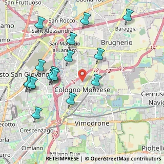 Mappa 20093 Cologno Monzese MI, Italia (2.23375)