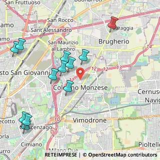 Mappa 20093 Cologno Monzese MI, Italia (2.42917)