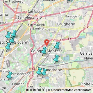 Mappa 20093 Cologno Monzese MI, Italia (2.96545)
