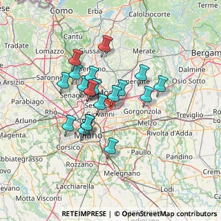 Mappa 20093 Cologno Monzese MI, Italia (10.924)