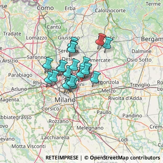 Mappa 20093 Cologno Monzese MI, Italia (8.777)