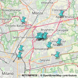 Mappa 20093 Cologno Monzese MI, Italia (2.895)