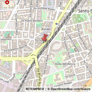 Mappa Via Ernesto Breda, 22, 20099 Sesto San Giovanni, Milano (Lombardia)