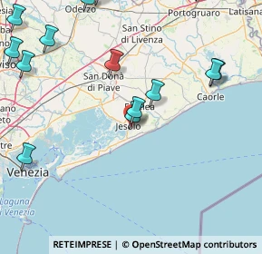 Mappa Via Giacinto Gallina, 30016 Jesolo VE, Italia (21.79214)