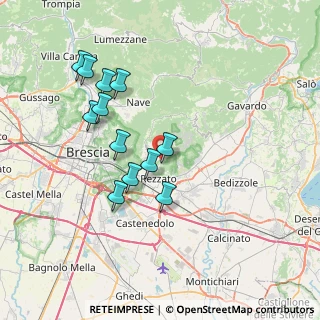 Mappa Via Molinetto, 25082 Botticino BS, Italia (6.94083)
