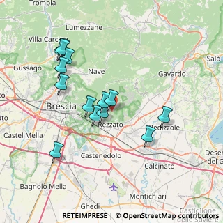 Mappa Via Molinetto, 25082 Botticino BS, Italia (7.28857)