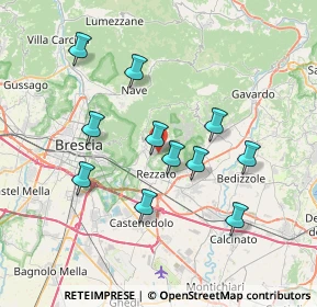 Mappa Via Molinetto, 25082 Botticino BS, Italia (6.69455)