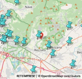Mappa Via Molinetto, 25082 Botticino BS, Italia (6.202)