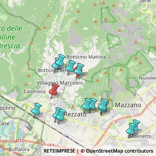 Mappa Via Molinetto, 25082 Botticino BS, Italia (2.25)