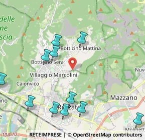 Mappa Via Molinetto, 25082 Botticino BS, Italia (2.64917)