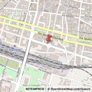 Mappa Via Solferino, 51A, 25121 Brescia, Brescia (Lombardia)