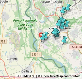 Mappa Via Coni Zugna, 20029 Turbigo MI, Italia (3.55)