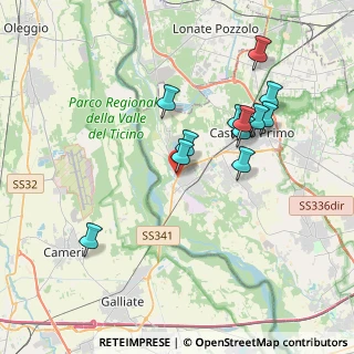 Mappa Via Coni Zugna, 20029 Turbigo MI, Italia (3.535)