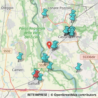 Mappa Via Coni Zugna, 20029 Turbigo MI, Italia (4.3385)