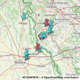 Mappa Via Coni Zugna, 20029 Turbigo MI, Italia (6.35308)