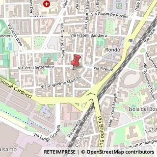 Mappa Via XX Settembre, 45, 20099 Sesto San Giovanni, Milano (Lombardia)
