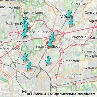 Mappa Via Umberto Fogagnolo, 20099 Sesto San Giovanni MI, Italia (4.3)