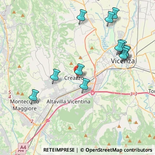 Mappa Via Pegoruzzo, 36051 Creazzo VI, Italia (4.69)