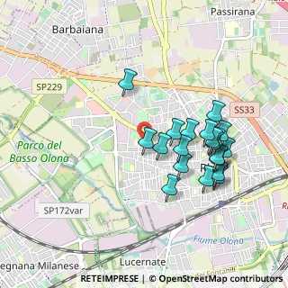 Mappa Via Beatrice D'Este, 20017 Rho MI, Italia (0.878)