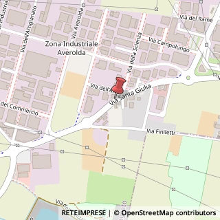 Mappa Via Santa Giulia,  6, 25039 Travagliato, Brescia (Lombardia)