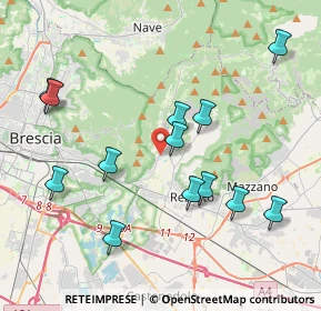 Mappa Via Camillo Benso Cavour, 25082 Botticino BS, Italia (4.12923)