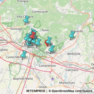 Mappa Via Camillo Benso Cavour, 25082 Botticino BS, Italia (6.38125)