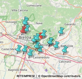 Mappa Via Camillo Benso Cavour, 25082 Botticino BS, Italia (6.26824)