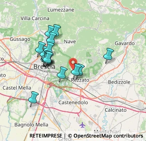 Mappa Via Camillo Benso Cavour, 25082 Botticino BS, Italia (6.32882)
