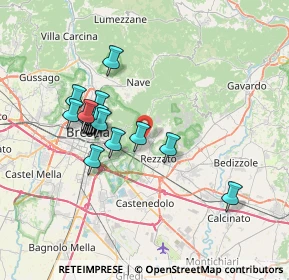 Mappa Via Camillo Benso Cavour, 25082 Botticino BS, Italia (6.29526)