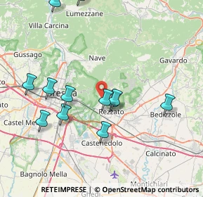 Mappa Via Camillo Benso Cavour, 25082 Botticino BS, Italia (8.11417)