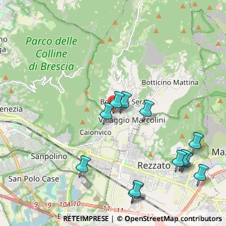 Mappa Via Camillo Benso Cavour, 25082 Botticino BS, Italia (2.47167)