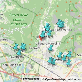 Mappa Via Camillo Benso Cavour, 25082 Botticino BS, Italia (2.16474)