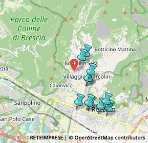 Mappa Via Camillo Benso Cavour, 25082 Botticino BS, Italia (1.68091)