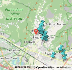 Mappa Via Camillo Benso Cavour, 25082 Botticino BS, Italia (1.68917)